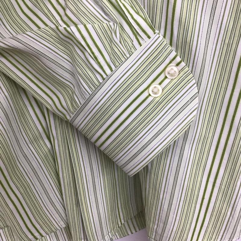 ポールスチュアート PAUL STUART シャツ、ブラウス 長袖 長袖シャツ ストライプシャツ カラーシャツ ボタンダウンシャツ LL ストライプ マルチカラー / マルチカラー /  メンズ USED 古着 中古 10139830