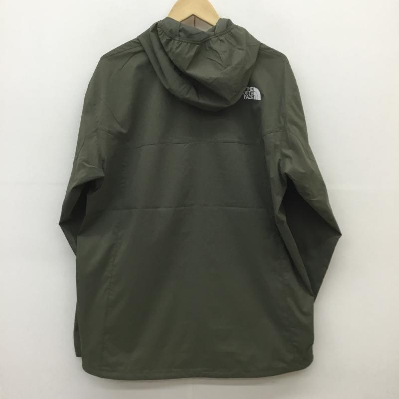 ザノースフェイス THE NORTH FACE ジャケット、上着 ジャケット、ブレザー ES Anytime Wind Hoodie ES エニータイムウインドフーディ NP72385 タグ付 L ロゴ、文字 カーキ / カーキ /  メンズ USED 古着 中古 10108111