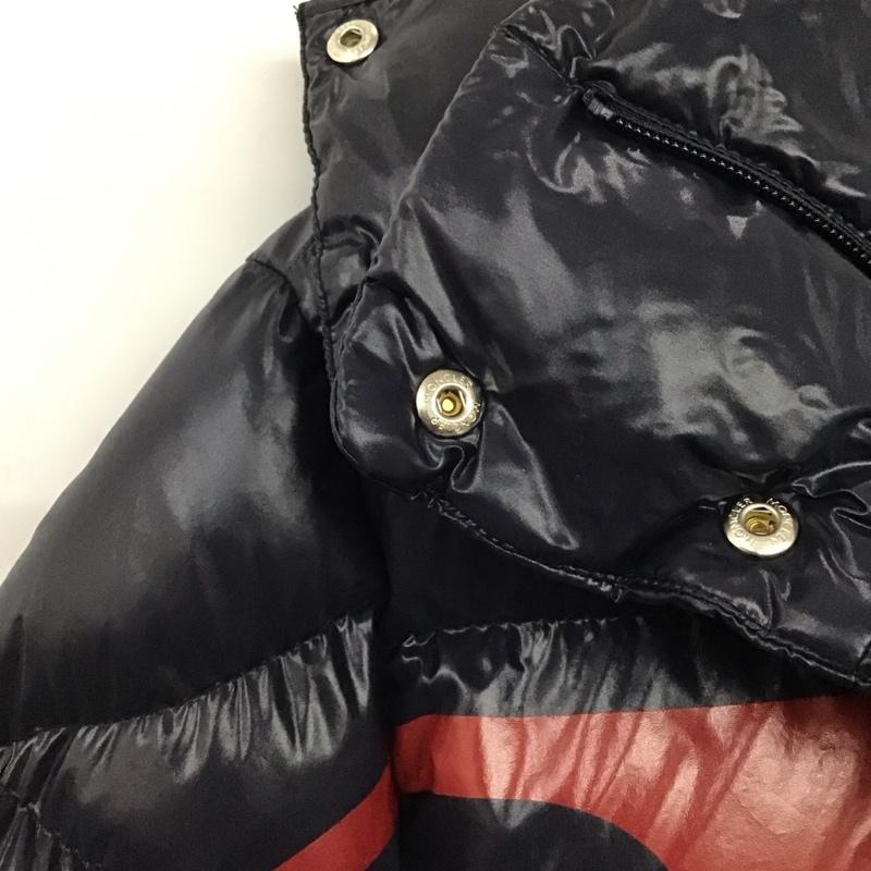 モンクレール MONCLER ジャケット、上着 ダウンジャケット VALENTINO SB3CN01A4AB 40 ロゴ、文字 紺 / ネイビー / X 赤 / レッド /  レディース USED 古着 中古 10142225