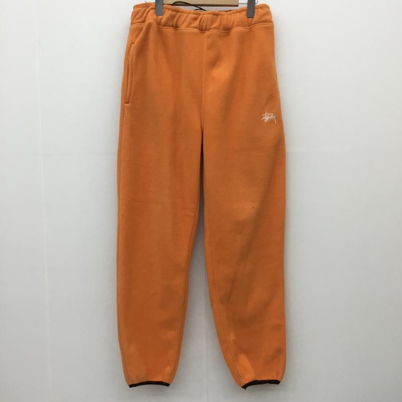 ステューシー STUSSY パンツ サルエルパンツ ステューシー　スウェットパンツ S ロゴ、文字 X 刺繍 橙 / オレンジ /  メンズ USED 古着 中古 10119026