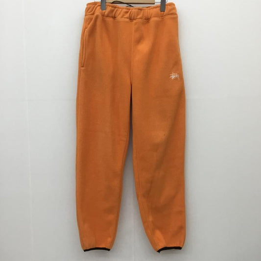 ステューシー STUSSY パンツ サルエルパンツ ステューシー　スウェットパンツ S ロゴ、文字 X 刺繍 橙 / オレンジ /  メンズ USED 古着 中古 10119026