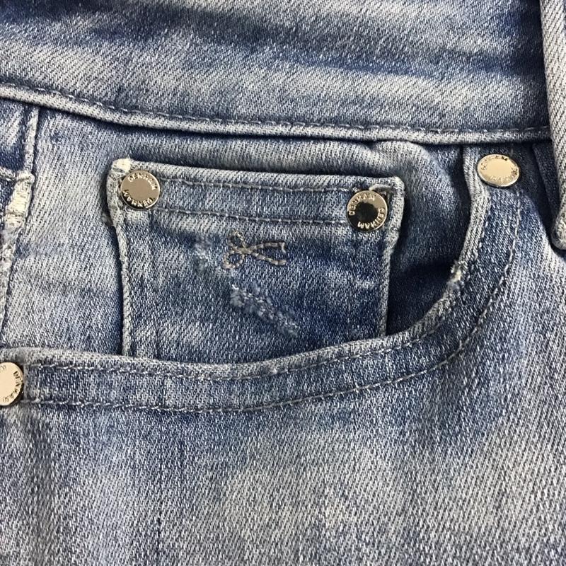 デンハム DENHAM パンツ デニム、ジーンズ 無地 水色 / ライトブルー /  レディース USED 古着 中古 10142781