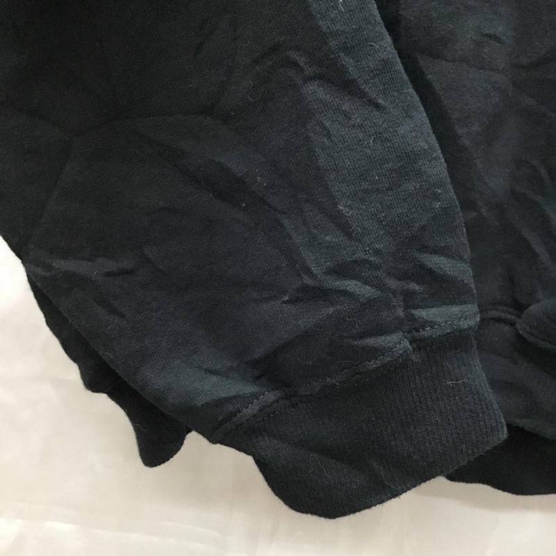 古着 USED パーカー 長袖 L プリント 黒 / ブラック /  メンズ USED 古着 中古 10110782