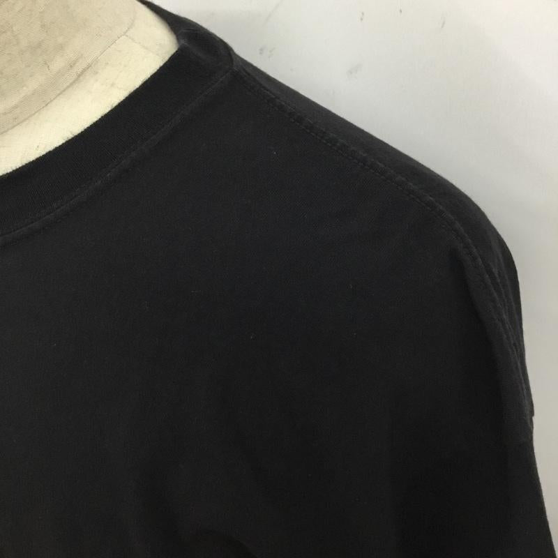 ハフ HUF Tシャツ 半袖 半袖カットソー プリントTシャツ クルーネックカットソー XL プリント 黒 / ブラック /  メンズ USED 古着 中古 10120804