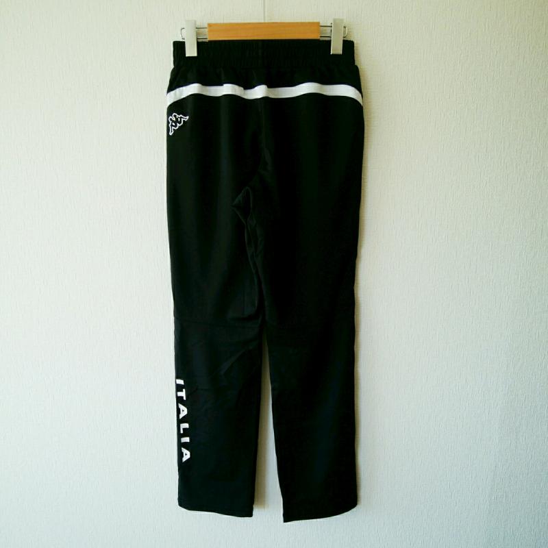 カッパ Kappa ウェア ウェア トレーニングウエア上下 S 無地 X ロゴ、文字 黒 / ブラック /  メンズ USED 古着 中古 10008489