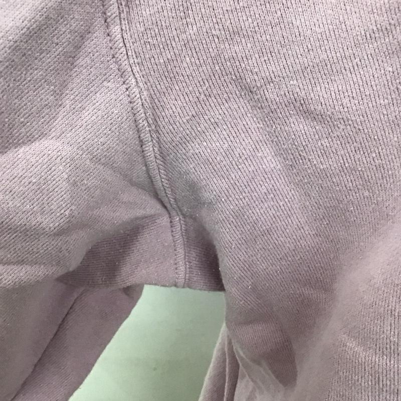 ピンクハウス PINK HOUSE トレーナー 長袖 長袖トレーナー スウェット クルーネック リブスウェットカットソー L ロゴ、文字 紫 / パープル /  レディース USED 古着 中古 10123732