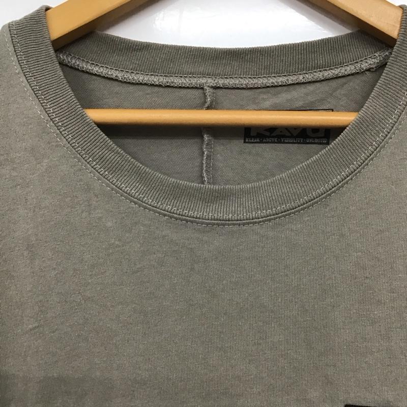 カブー KAVU ワンピース ロングスカート FREE 無地 カーキ / カーキ /  レディース USED 古着 中古 10133992