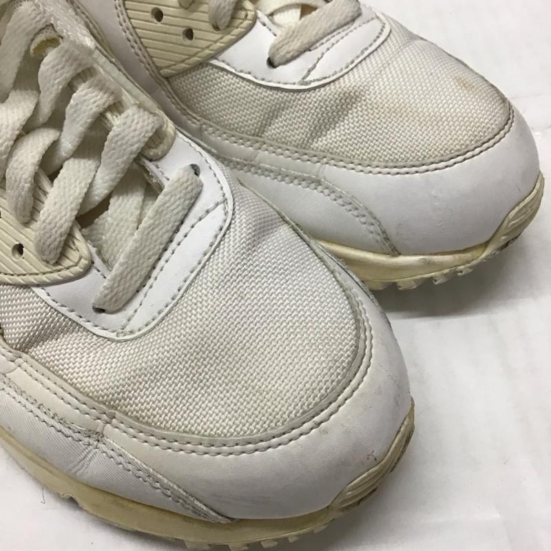 ナイキ NIKE スニーカー スニーカー 537384-111 AIR MAX 90 ESSENTIAL 25.5cm 25.5cm ロゴ、文字 白 / ホワイト /  メンズ USED 古着 中古 10118770