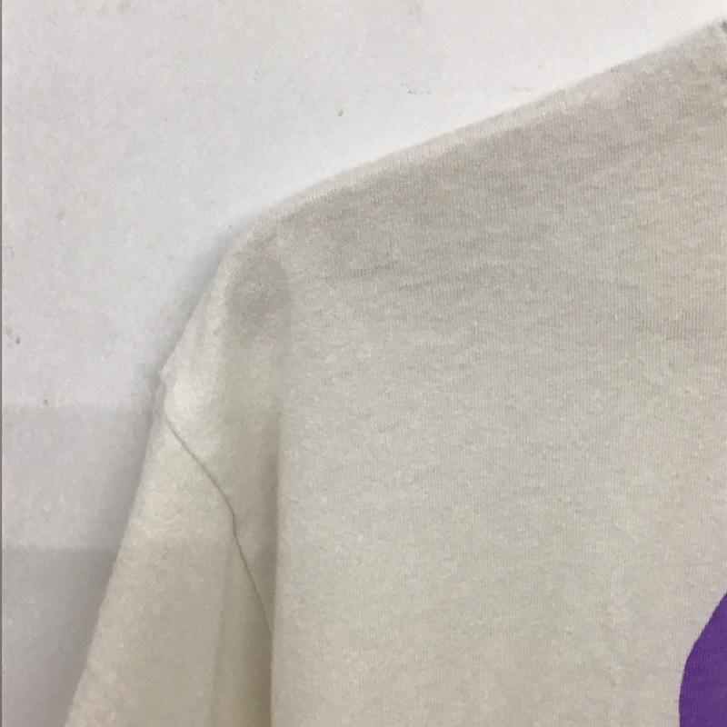 プレイコムデギャルソン PLAY COMME des GARCONS Tシャツ 半袖 L プリント 白 / ホワイト /  メンズ USED 古着 中古 10134525