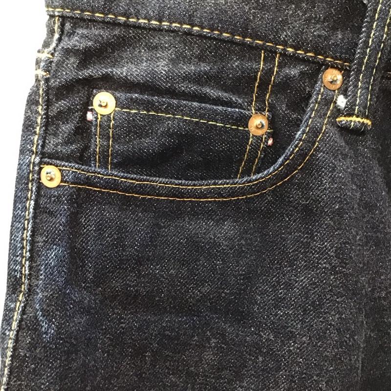 モモタロウジーンズ 桃太郎ジーンズ パンツ デニム、ジーンズ デニムパンツ ストレートパンツ カジュアルパンツ ジーンズ 29インチ 無地 インディゴ / インディゴ /  メンズ USED 古着 中古 10110983