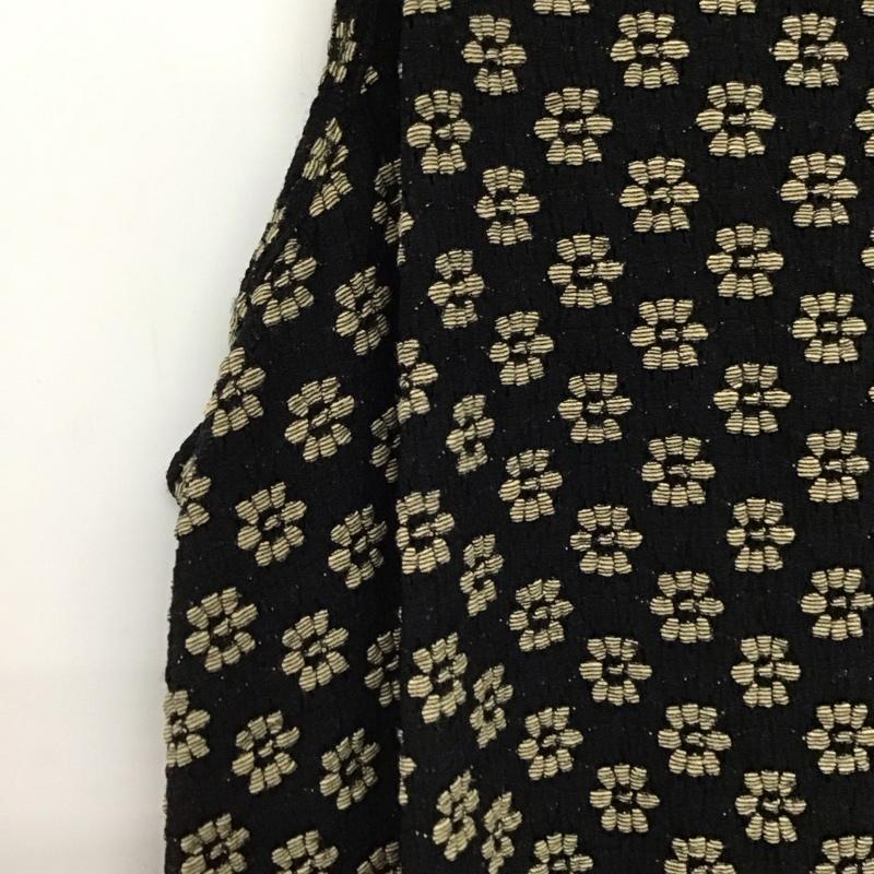 フリークスストア FREAK S STORE ワンピース ロングスカート ノースリーブロングワンピース フレアスカート FREE 総柄 黒 / ブラック /  レディース USED 古着 中古 10149689