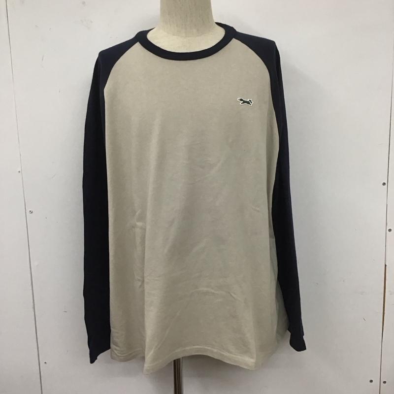 フリークスストア FREAK S STORE カットソー 長袖 長袖カットソー 無地カットソー クルーネック L ロゴ、文字 マルチカラー / マルチカラー /  メンズ USED 古着 中古 10127360