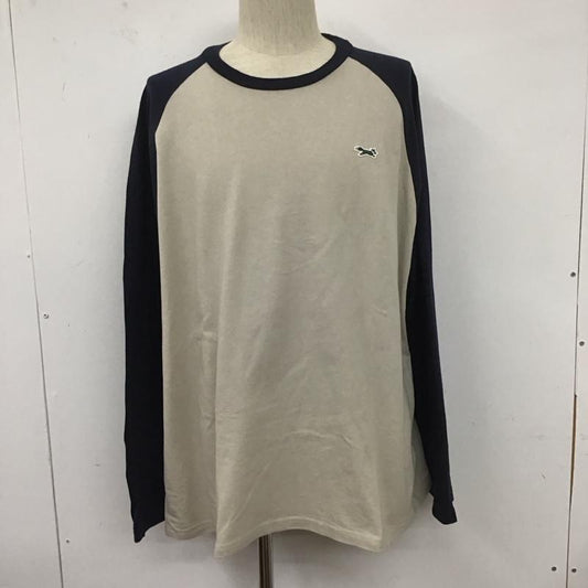 フリークスストア FREAK S STORE カットソー 長袖 長袖カットソー 無地カットソー クルーネック L ロゴ、文字 マルチカラー / マルチカラー /  メンズ USED 古着 中古 10127360