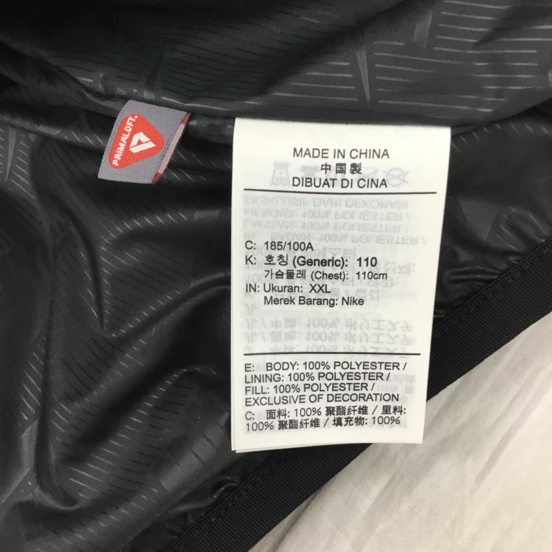ナイキ NIKE ジャケット、上着 ジャケット、ブレザー FB7369-010 Men s NIKE ナイキ TF クラブ パファー ジャケット 3L ロゴ、文字 黒 / ブラック /  メンズ USED 古着 中古 10136767
