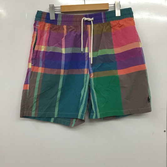 ポロラルフローレン POLO RALPH LAUREN パンツ ショートパンツ ショートパンツ ハーフパンツ カジュアルパンツ チェックパンツ L チェック マルチカラー / マルチカラー /  メンズ USED 古着 中古 10138581