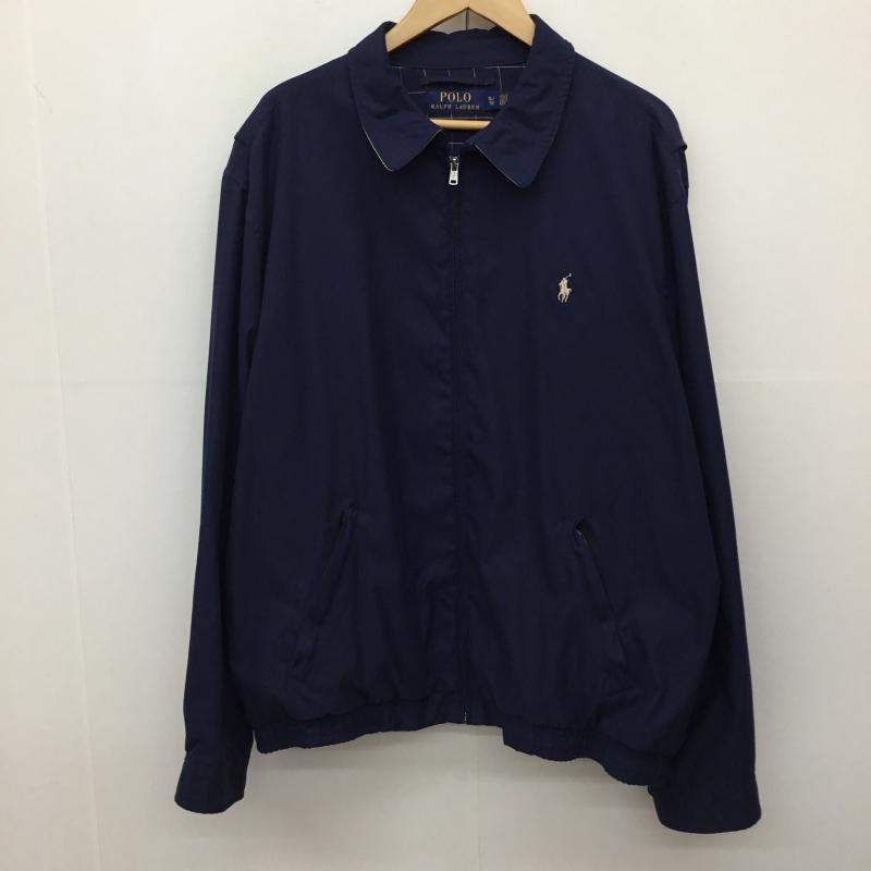 ポロラルフローレン POLO RALPH LAUREN ジャケット、上着 ジャケット、ブレザー XL ロゴ、文字 紺 / ネイビー /  メンズ USED 古着 中古 10143567