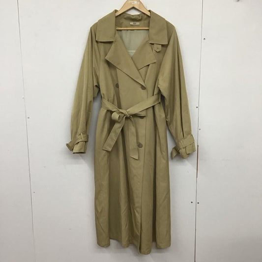 ミスティック mystic コート トレンチコート MYZ1022208A0001 トレンチコート 2 無地 ベージュ / ベージュ /  レディース USED 古着 中古 10133970