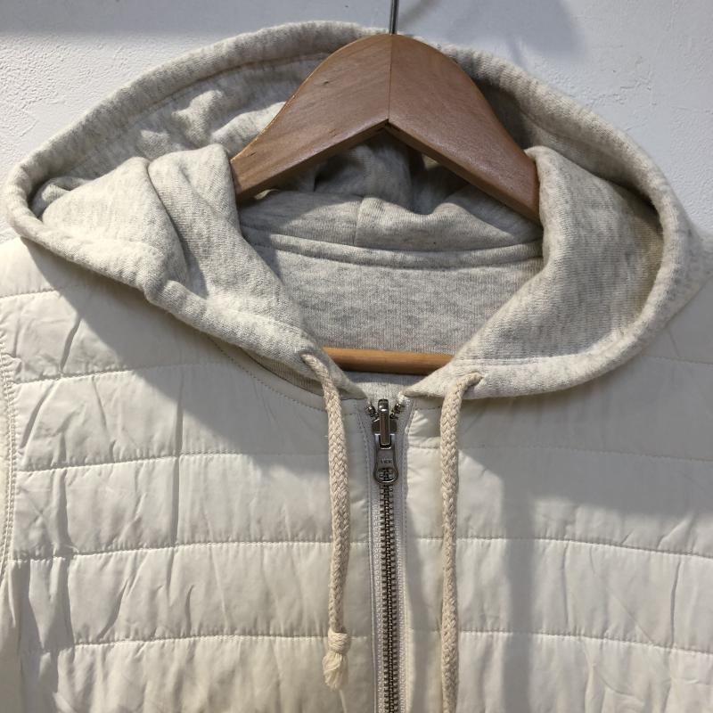 ユナイテッドアローズグリーンレーベルリラクシング UNITEDARROWSGREENLABELRELAXING パーカー 長袖 無地 白 / ホワイト /  レディース USED 古着 中古 10013302