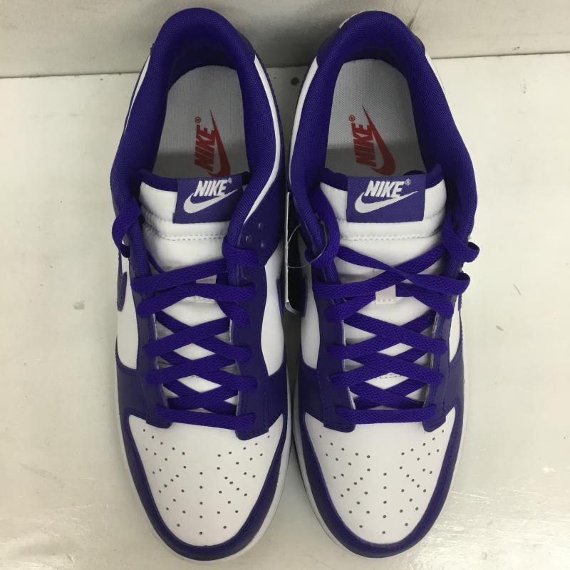 ナイキ NIKE スニーカー スニーカー DV0833-103 Dunk Low Retro Concord 28.5cm 無地 白 / ホワイト / X 青 / ブルー /  メンズ USED 古着 中古 10129383