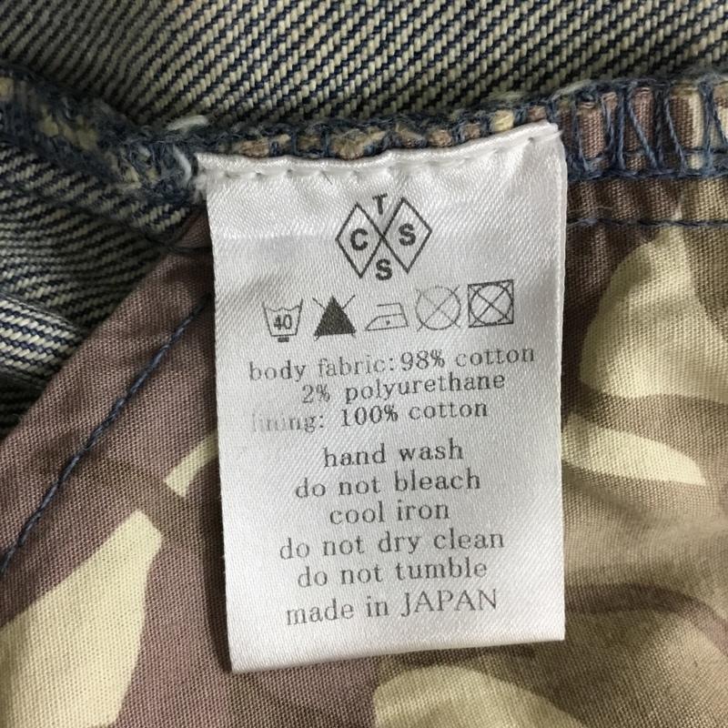 ティーシーエスエス TCSS パンツ デニム、ジーンズ デニムパンツ スリムパンツ ストレッチパンツ ジーンズ 30インチ 無地 インディゴ / インディゴ /  メンズ USED 古着 中古 10117584