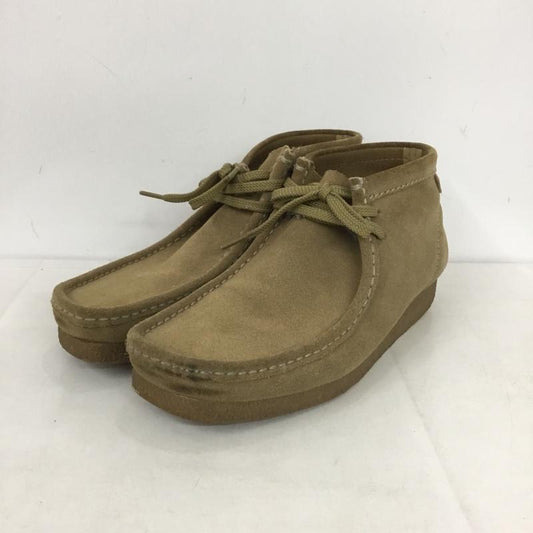 クラークス Clarks カジュアルシューズ カジュアルシューズ 261594387065 Shacre Boot UK8.5 US：9.5 ワンポイント ベージュ / ベージュ /  メンズ USED 古着 中古 10138329