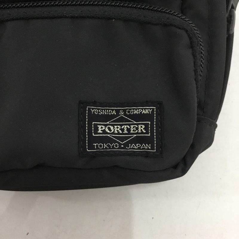 ポーター PORTER ポーチ ポーチ DRIVE マルチポーチ ロゴ、文字 黒 / ブラック /  メンズ USED 古着 中古 10150982