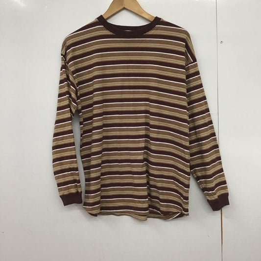 ローリーズファーム LOWRYS FARM Tシャツ 長袖 FREE ボーダー柄 マルチカラー / マルチカラー /  レディース USED 古着 中古 10148510