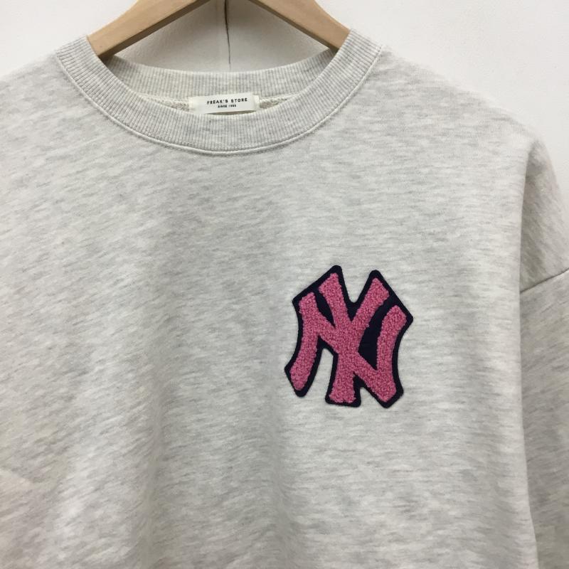 フリークスストア FREAK S STORE トレーナー 長袖 1123248902075 FREE ロゴ、文字 灰 / グレー /  レディース USED 古着 中古 10144419