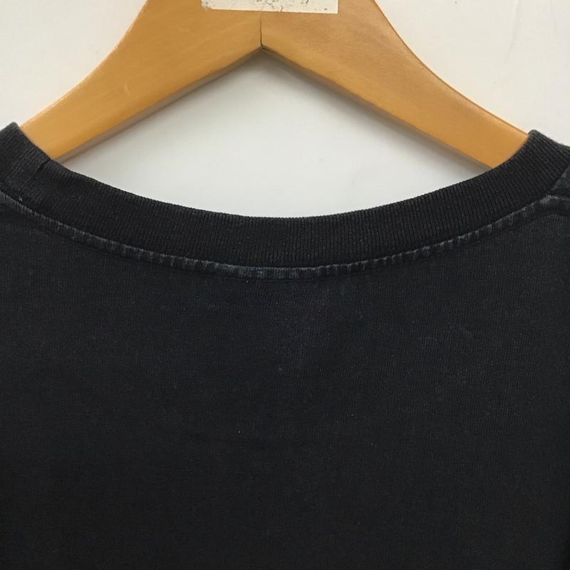 アベイシングエイプ A BATHING APE Tシャツ 半袖 XXL 無地 黒 / ブラック /  メンズ USED 古着 中古 10134966