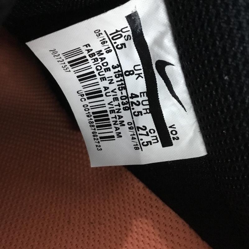 ナイキ NIKE スニーカー スニーカー 315115-039 WMNS AIR FORCE 1 07 27.5cm 27.5cm ロゴ、文字 黒 / ブラック / X 桃 / ピンク /  メンズ USED 古着 中古 10129546