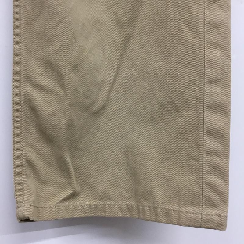 ポロラルフローレン POLO RALPH LAUREN パンツ デニム、ジーンズ デニムパンツ ストレートパンツ ワイドパンツ カジュアルパンツ 34インチ 無地 ベージュ / ベージュ /  メンズ USED 古着 中古 10110093