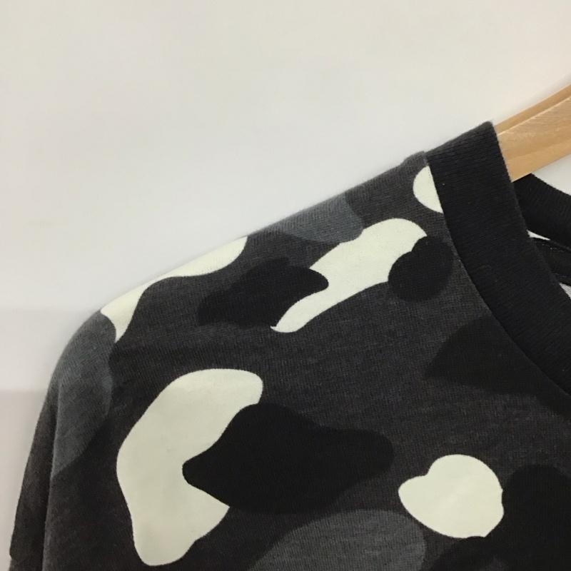 アベイシングエイプ A BATHING APE カットソー 長袖 長袖カットソー プリントカットソー クルーネック XXL プリント マルチカラー / マルチカラー /  メンズ USED 古着 中古 10140859