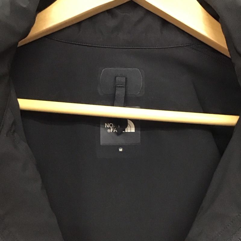 ザノースフェイス THE NORTH FACE ジャケット、上着 ジャンパー、ブルゾン np21555 コンパクトブルゾン ジップアップジャケット M ロゴ、文字 黒 / ブラック /  メンズ USED 古着 中古 10150091