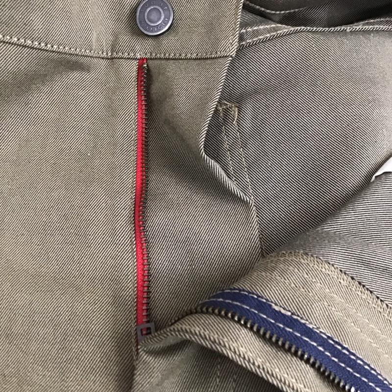 トミーヒルフィガー TOMMY HILFIGER パンツ スラックス 78J1621 ストレッチパンツ 42 無地 カーキ / カーキ /  メンズ USED 古着 中古 10112926