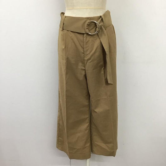 グローバルワーク GLOBAL WORK パンツ スラックス M 無地 ベージュ / ベージュ /  レディース USED 古着 中古 10118782