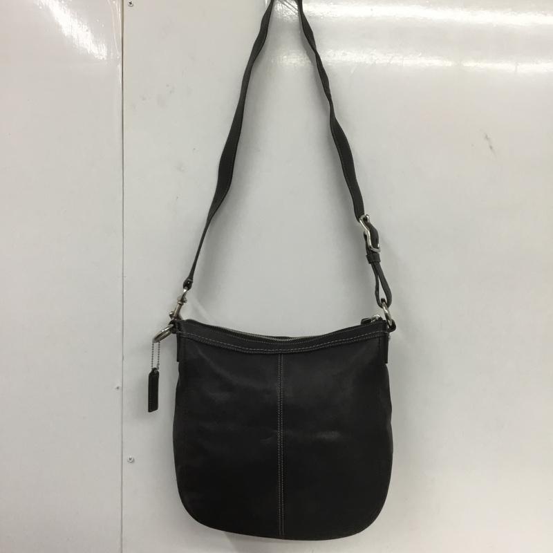 コーチ COACH トートバッグ トートバッグ F14018 無地 黒 / ブラック /  レディース USED 古着 中古 10133243