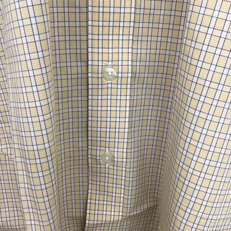 ブルックスブラザーズ BROOKS BROTHERS シャツ、ブラウス 長袖 ボタンダウンシャツ M チェック ベージュ / ベージュ /  メンズ USED 古着 中古 10131429