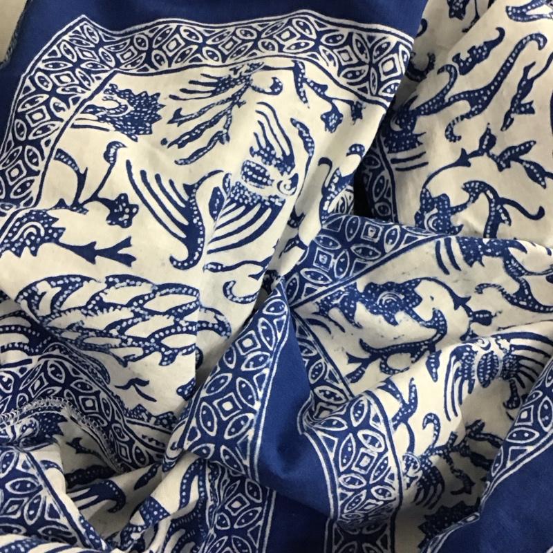 古着 USED シャツ、ブラウス 半袖 半袖シャツ プリントシャツ カラーシャツ プリント 白 / ホワイト / X 青 / ブルー /  メンズ USED 古着 中古 10136722