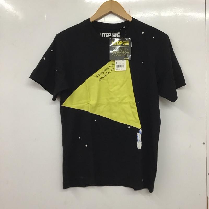 ユニクロ UNIQLO Tシャツ 半袖 341-157793 半袖Tシャツ プリントTシャツ スターウォーズ S プリント 黒 / ブラック /  メンズ USED 古着 中古 10137818