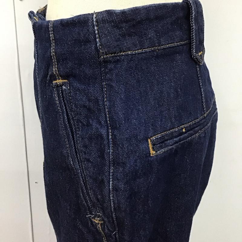 ザラ ZARA パンツ デニム、ジーンズ 4406 162 400 テーパード M 無地 インディゴ / インディゴ /  レディース USED 古着 中古 10112354