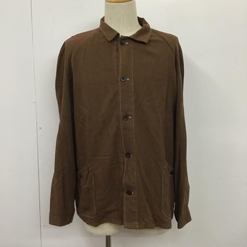 ミリタリー ミリタリー シャツ、ブラウス 長袖 長袖シャツ ミリタリーシャツ カラーシャツ カジュアルシャツ チェコ軍 無地 茶 / ブラウン /  メンズ USED 古着 中古 10105561