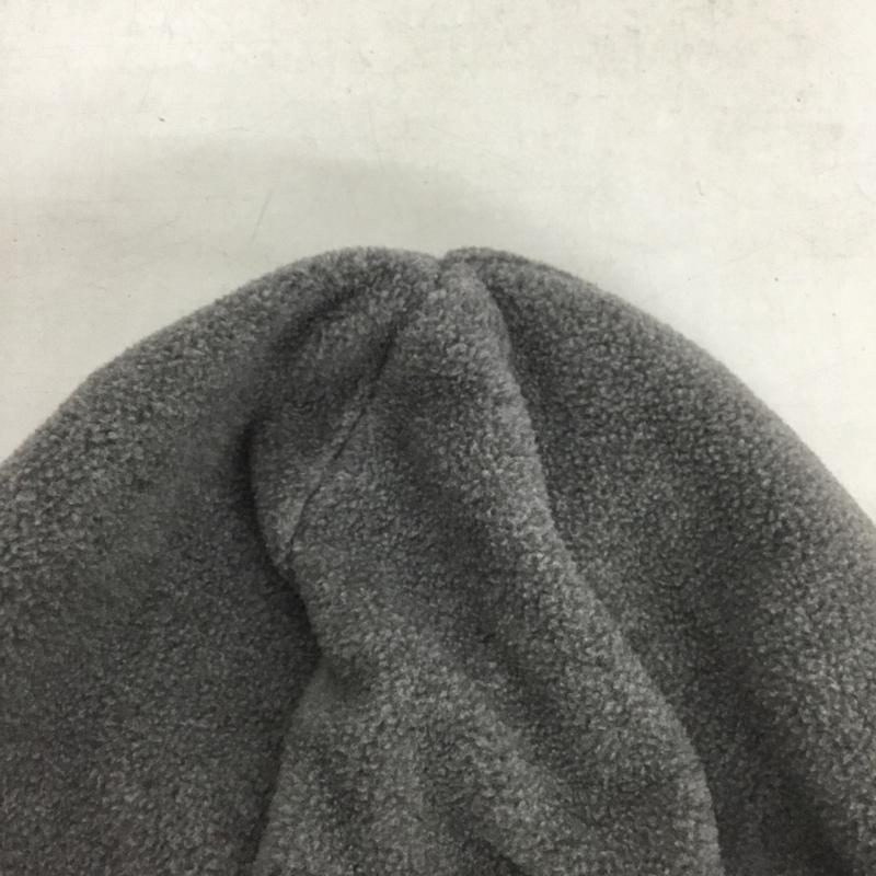 バートン BURTON 帽子 ニット帽 フリース ビーニー ロゴ、文字 灰 / グレー /  メンズ USED 古着 中古 10137368