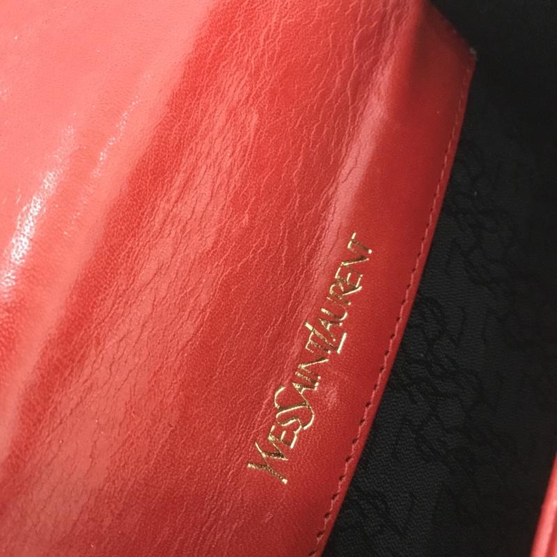 イヴサンローラン Yves Saint Laurent ショルダーバッグ ショルダーバッグ スタッズ ミニバッグ  赤 / レッド /  レディース USED 古着 中古 10143654