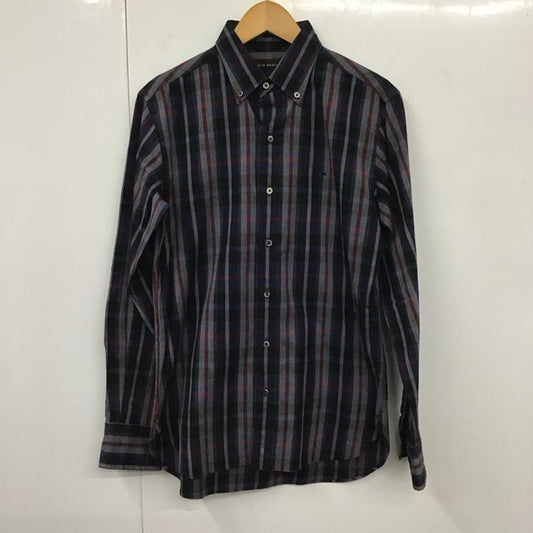 サイベーシックス SCYE BASICS シャツ、ブラウス 長袖 5114-33514 長袖シャツ チェックシャツ ボタンダウンシャツ 38 チェック マルチカラー / マルチカラー /  メンズ USED 古着 中古 10130725