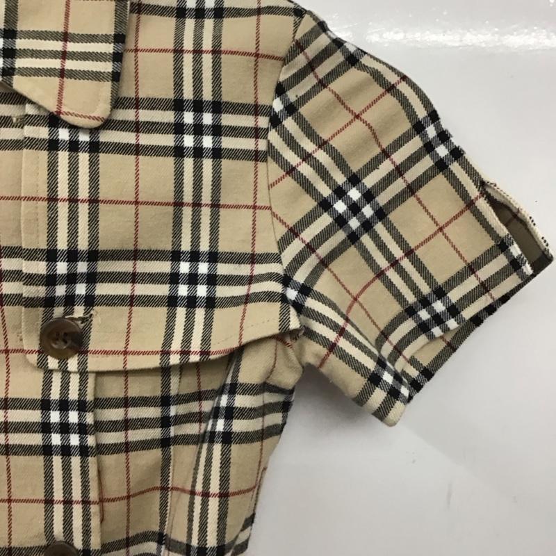 バーバリーロンドン Burberry London ワンピース ミニスカート bm182-431 半袖ワンピース ノバチェック ミニスカート チェック マルチカラー / マルチカラー /  レディース USED 古着 中古 10136454