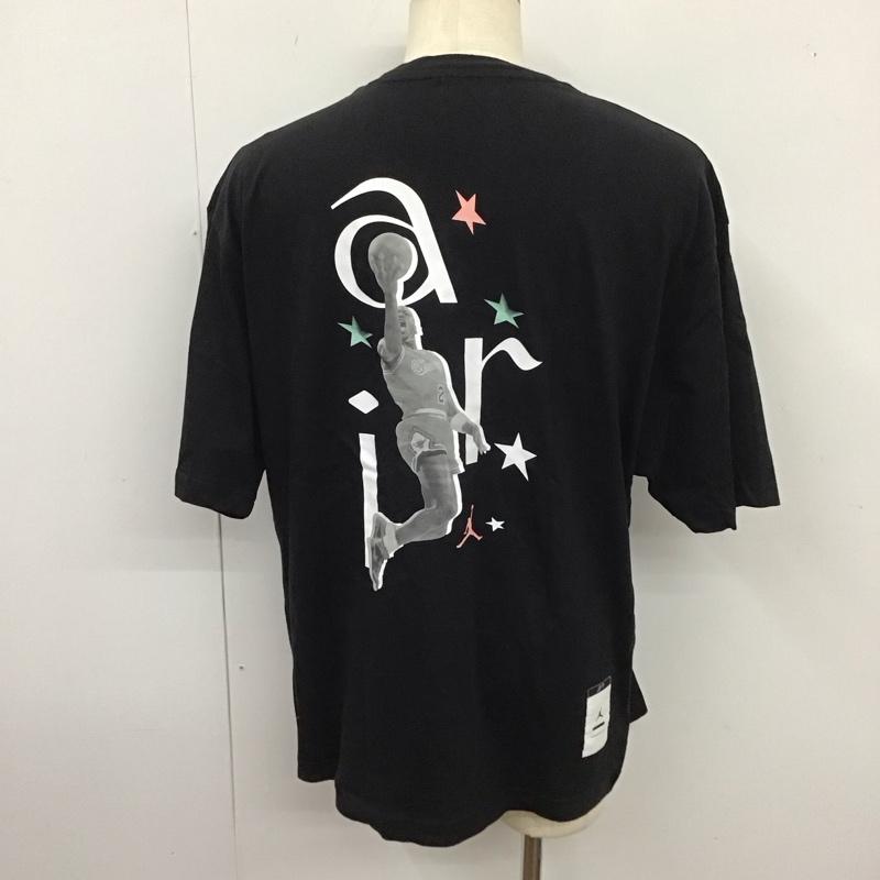 エアジョーダン AIR JORDAN Tシャツ 半袖 dm1455-010 Tシャツ プリントTシャツ スポーツウェア XXL プリント 黒 / ブラック /  メンズ USED 古着 中古 10122977