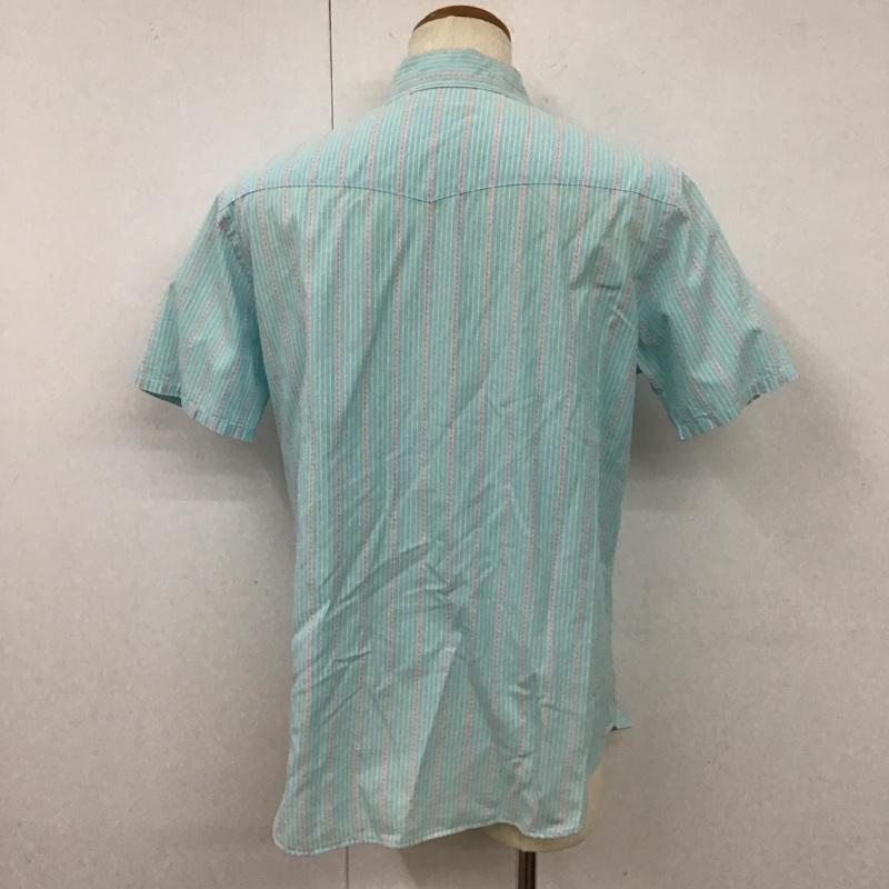 ポロバイラルフローレン Polo by RALPH LAUREN シャツ、ブラウス 半袖 半袖シャツ カラーシャツ 半袖カットソー ストライプシャツ L ストライプ マルチカラー / マルチカラー /  メンズ USED 古着 中古 10112799