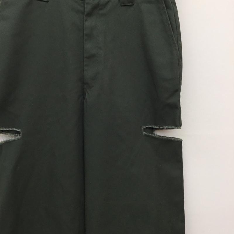ディッキーズ Dickies パンツ チノパン 80488300 L 無地 緑 / グリーン /  レディース USED 古着 中古 10133938
