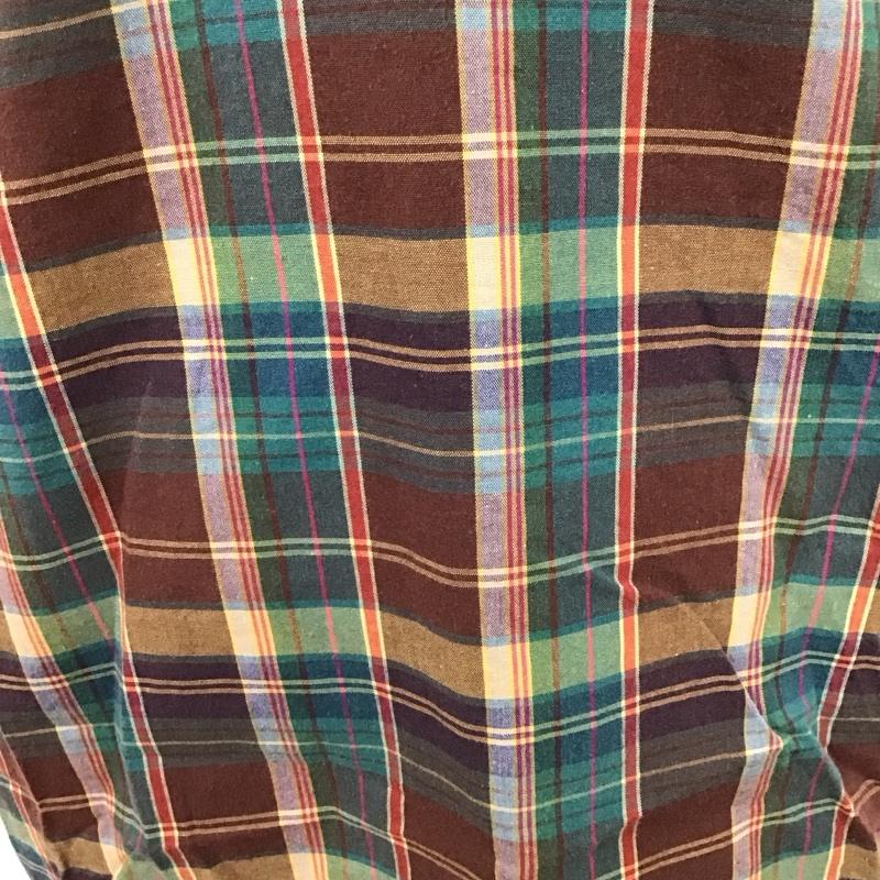 ボルコム VOLCOM シャツ、ブラウス 半袖 半袖シャツ カラーシャツ 半袖カットソー チェックシャツ L チェック マルチカラー / マルチカラー /  メンズ USED 古着 中古 10116336