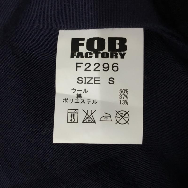 エフオービーファクトリー FOB FACTORY ジャケット、上着 ジャンパー、ブルゾン ジップアップジャケット ジャンパー ジャケット カジュアルジャケット アウター S 無地 紺 / ネイビー /  メンズ USED 古着 中古 10108449
